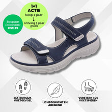 Afbeelding in Gallery-weergave laden, OrthoKlara - Ergonomische, pijnverlichtende en antislip sandalen voor vrouwen – Speciale Actie 1+1 Gratis