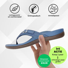 Afbeelding in Gallery-weergave laden, Orthofit - orthopedische pijnverlichtende sandalen voor vrouwen – Speciale Actie 1+1 Gratis
