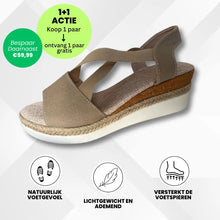 Afbeelding in Gallery-weergave laden, OrthoStella - Ergonomische pijnverlichtende sandalen voor vrouwen – Speciale Actie 1+1 Gratis