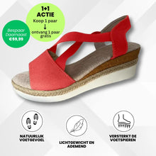 Afbeelding in Gallery-weergave laden, OrthoStella - Ergonomische pijnverlichtende sandalen voor vrouwen – Speciale Actie 1+1 Gratis