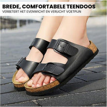 Afbeelding in Gallery-weergave laden, FeelFree - ergonomische en antislip kurken sandalen