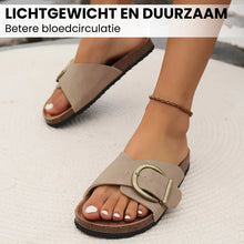 Afbeelding in Gallery-weergave laden, OrthoMia - Pijnsverlichtende kurk sandalen met bandjesontwerp voor dames