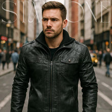 Afbeelding in Gallery-weergave laden, Stallone - Hoogwaardige Leren Jas