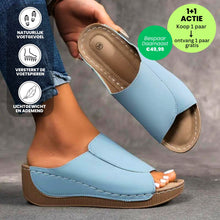 Afbeelding in Gallery-weergave laden, VivaStep sandalen - Ergonomische en antislip sandalen voor pijnverlichting – Speciale Actie 1+1 Gratis
