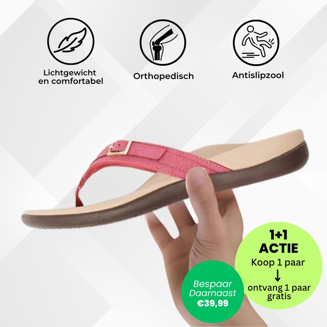 Orthofit - orthopedische pijnverlichtende sandalen voor vrouwen – Speciale Actie 1+1 Gratis