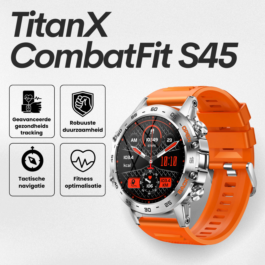 TitanX CombatFit S45 - Onverwoestbare gecertificeerd militair