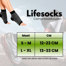 Afbeelding in Gallery-weergave laden, Lifesocks - Orthopedische compressiesokken voor vermoeide en pijnlijke voeten
