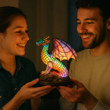 Afbeelding in Gallery-weergave laden, LichtDraak - handgemaakte lamp die harten laat stralen
