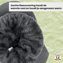 Afbeelding in Gallery-weergave laden, Fjordwarm – Scandinavische wintermuts met oorbescherming (unisex, one size fits all)
