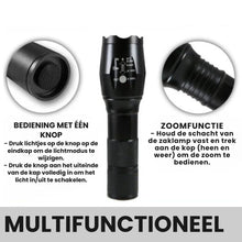 Afbeelding in Gallery-weergave laden, Lumen Pro - tactische zaklamp voor pure helderheid en veiligheid
