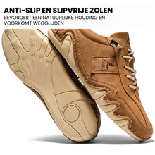 Afbeelding in Gallery-weergave laden, Ibex - ergonomische, pijnverlichtende en waterdichte leren barefoot schoenen – Speciale Actie 1+1 Gratis
