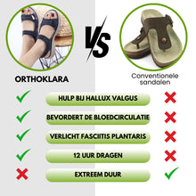 Afbeelding in Gallery-weergave laden, OrthoKlara - Ergonomische, pijnverlichtende en antislip sandalen voor vrouwen – Speciale Actie 1+1 Gratis
